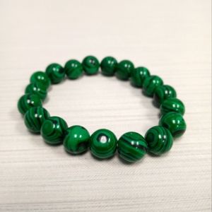 10MM Bead Malachite Bracelet